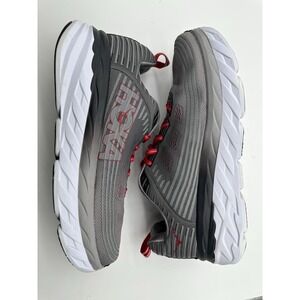 Hoka One One Bondi 6 Mens Size 11.5 Running Shoes Steel Gray Comfort Athletic